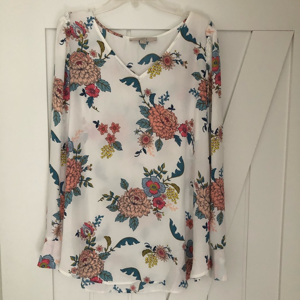LOFT maternity blouse